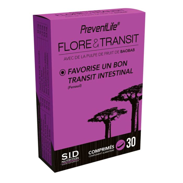 Flore et transit digestion