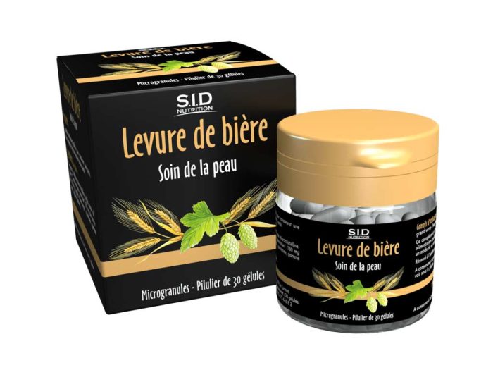 Levure de bière soin de la peau et des cheveux