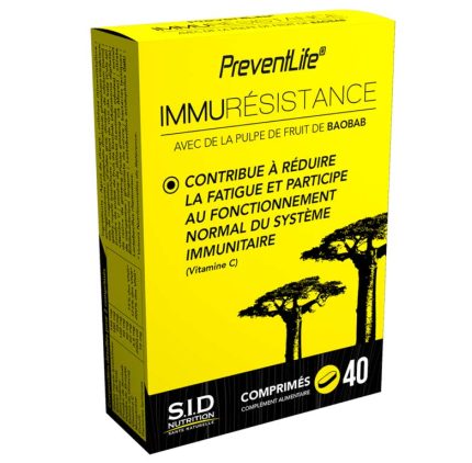 Preventlife immurésistance fatigue et tonus