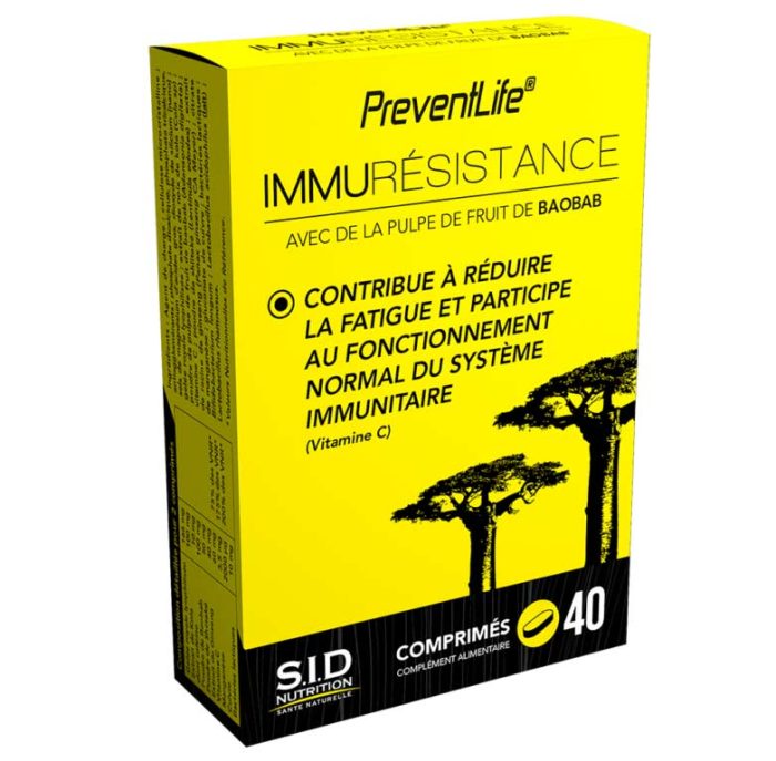 Preventlife immurésistance fatigue et tonus